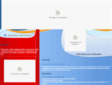 Tablet Screenshot of climatecontrolsmexico.com